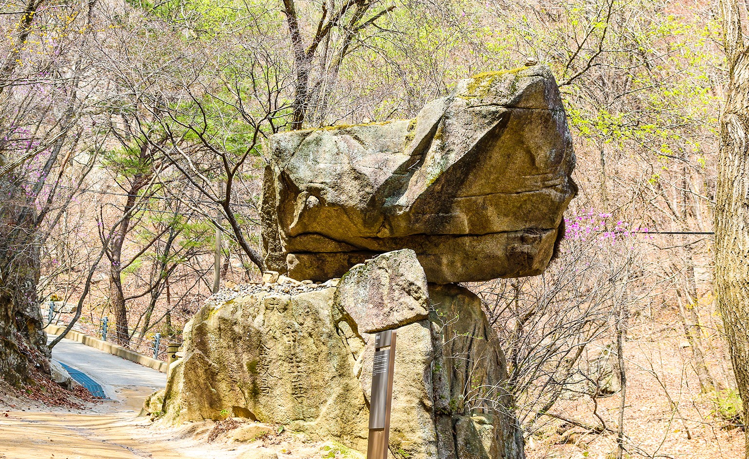 춘천청평사 청평사 거북바워