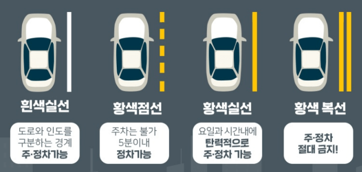 안전신문고불법주차신고-불법주정차단속기준