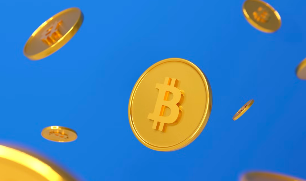 공중에-떠-있는-여러개의-비트코인-이미지