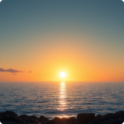 강원도 새해 일출 해돋이 명소 가상 이미지