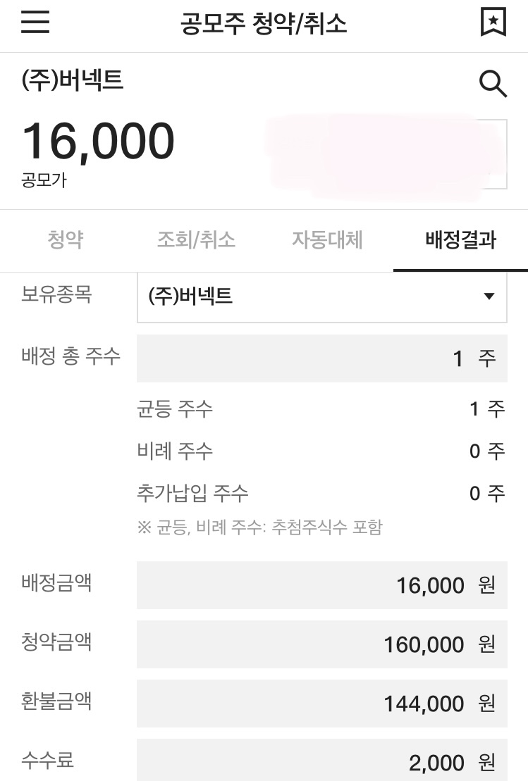 public offering stock conclusion