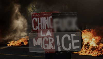 불타는 자동차 la시위