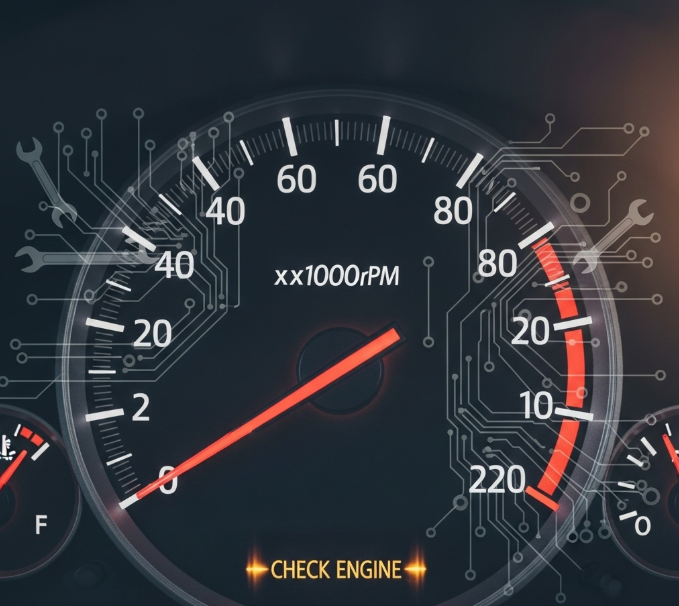 자동차 RPM이 저절로 높아지는 이유와 해결법
