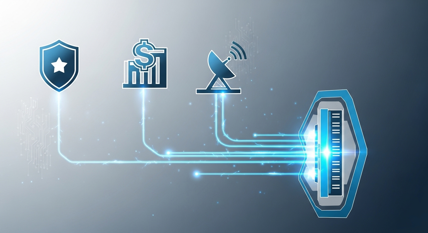 경찰청, 금융감독원, 통신사가 협력하여 보이스피싱 번호를 차단하는 과정을 나타내는 아이콘 이미지