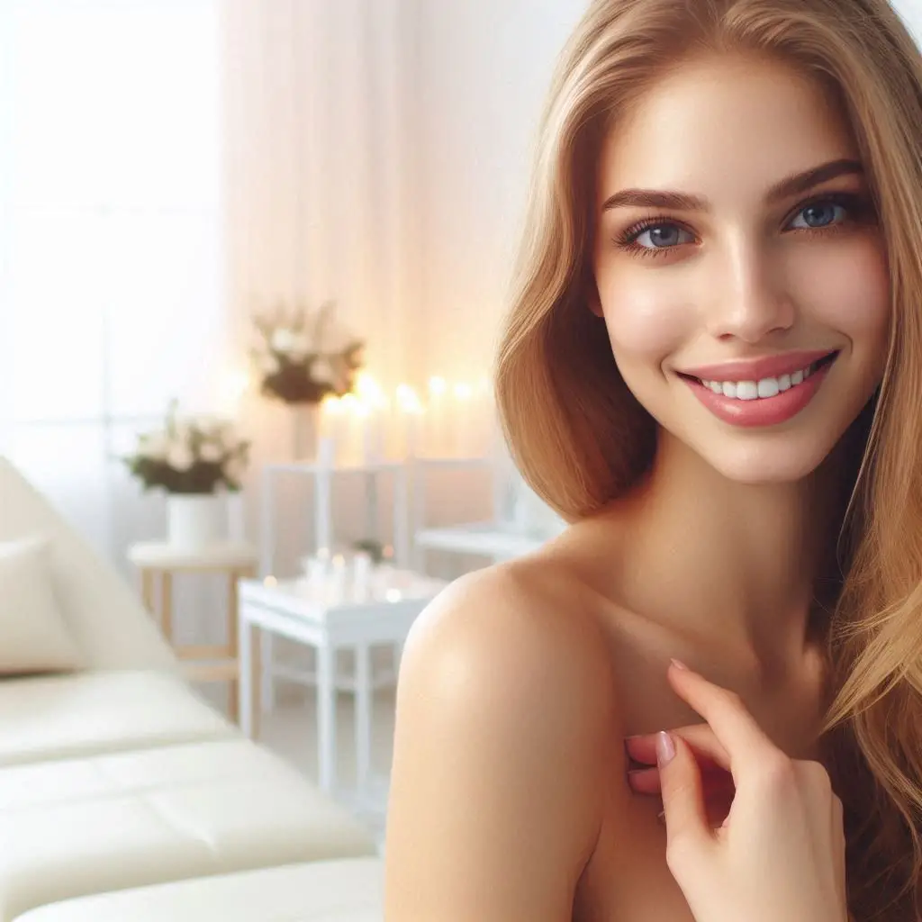 피부,체형관리 샵 배경