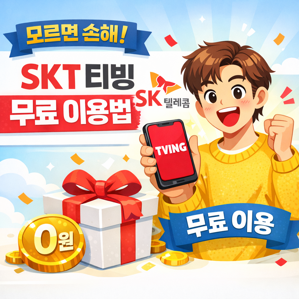 SKT 티빙 무료 이용하는 방법 총정리! 요금제부터 T우주 혜택까지 완벽 분석