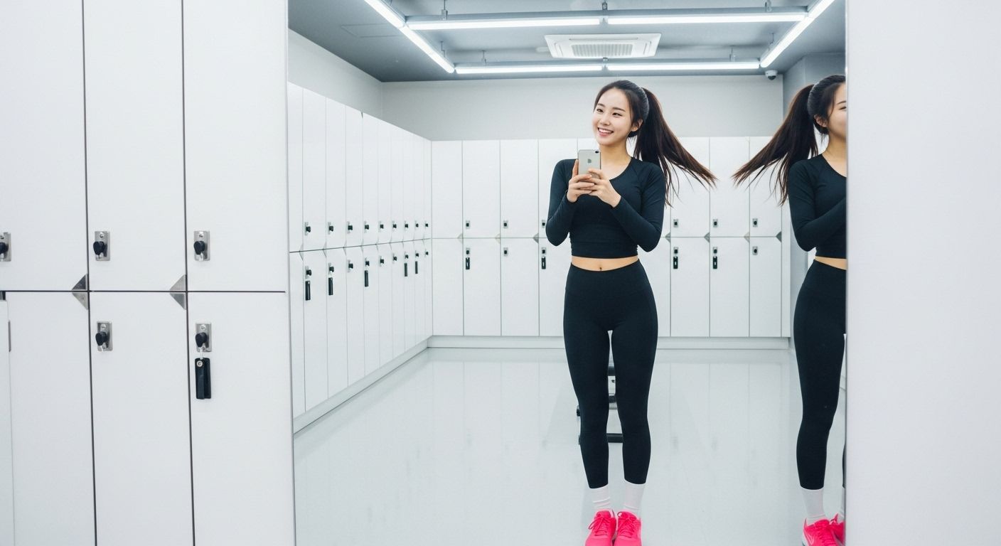 여름 다이어트 성공한 여성