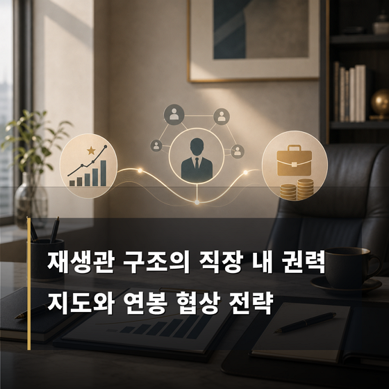사주팔자, 재생관 구조의 직장 내 권력 지도와 연봉 협상 전략