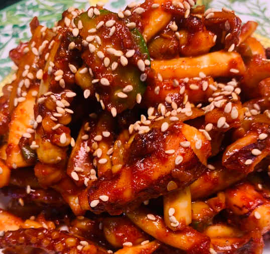 오징어 볶음 맛있게 만드는법 : 매운맛