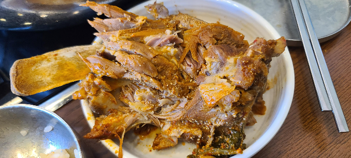 해장국 묵은지감자탕 약선당감자탕 송도점 메뉴판 찹쌀순대 해장해결 묵은지 시원한 국물 부드러운 살코기