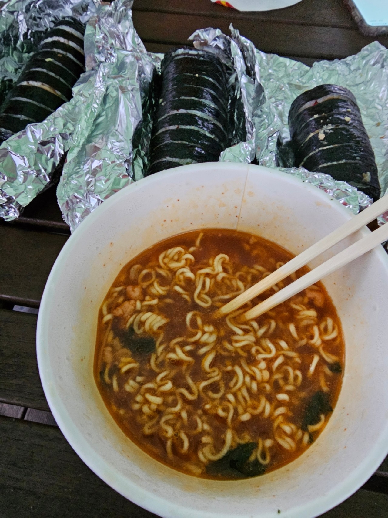 부산 부전시장 가성비 김밥 맛집 명란김밥