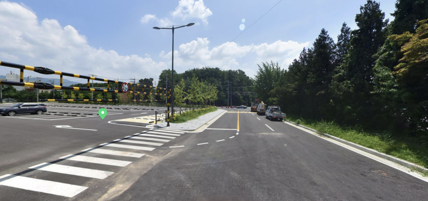 원주 반계리 은행나무 주차장 이미지