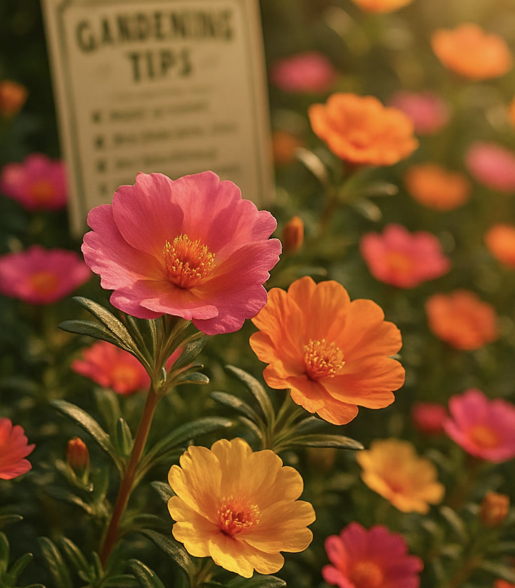 채송화 꽃말 천진난만함과 모성애를 상징하는 특별한 의미