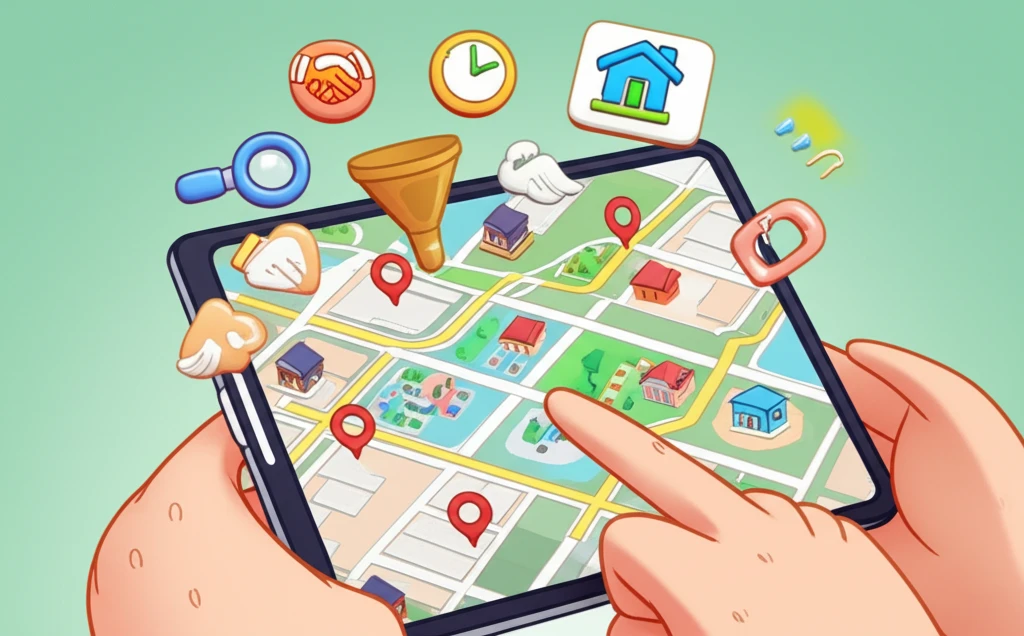 천안 교차로 부동산 바로가기 및 지역..