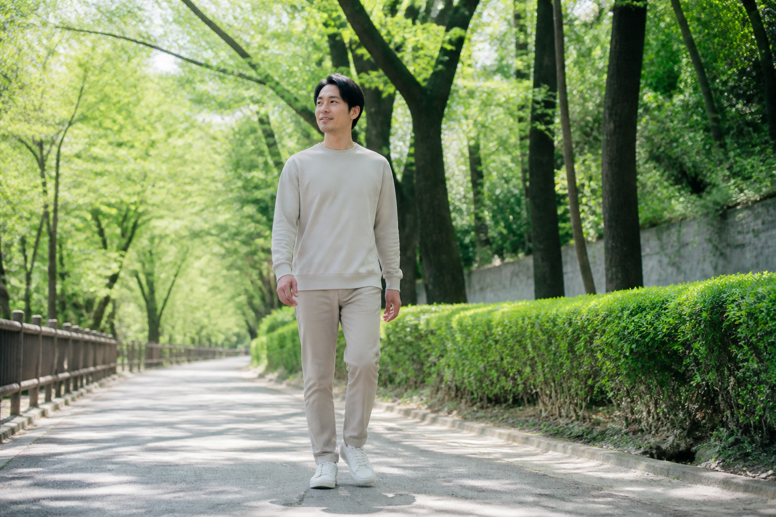 낮에 실천하는 가벼운 걷기