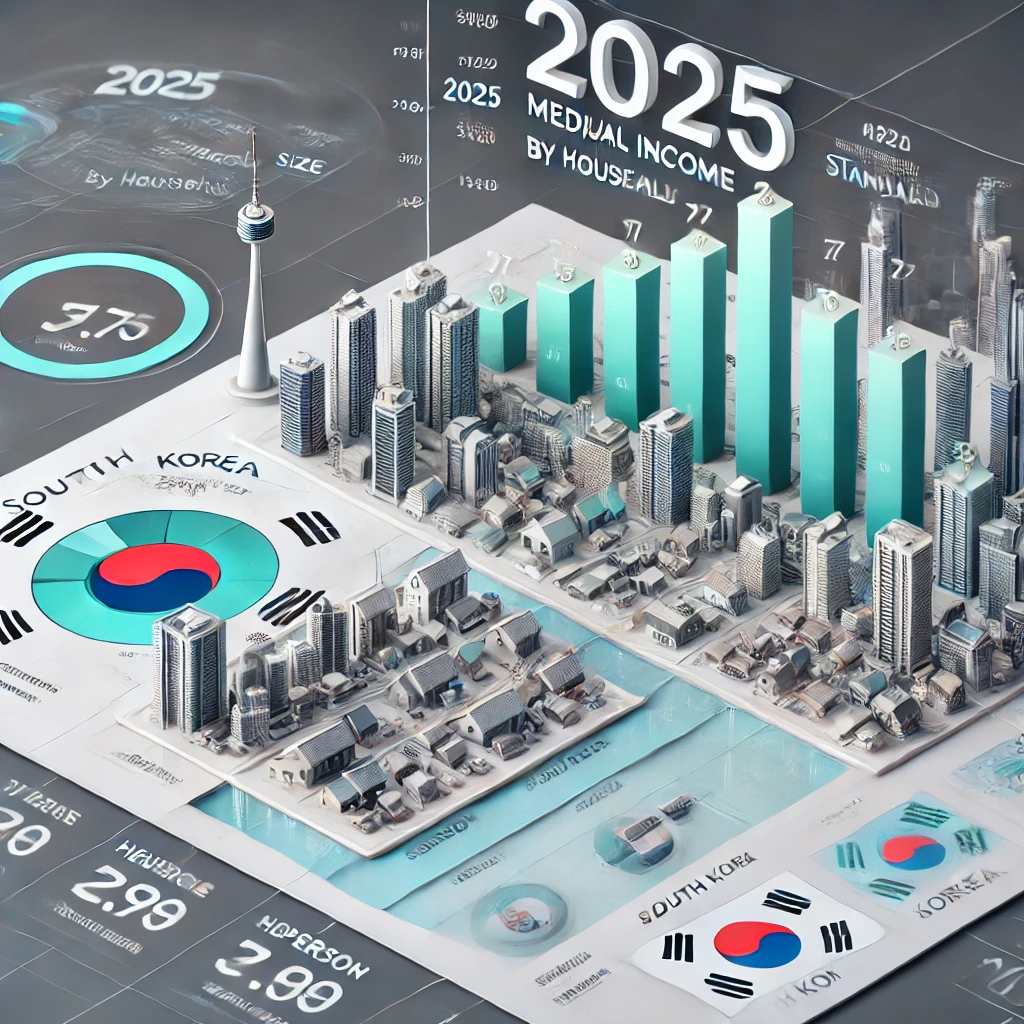 [2025 중위소득 최신표] 가구 수에 따른 월소득 기준 한눈에 보기!
