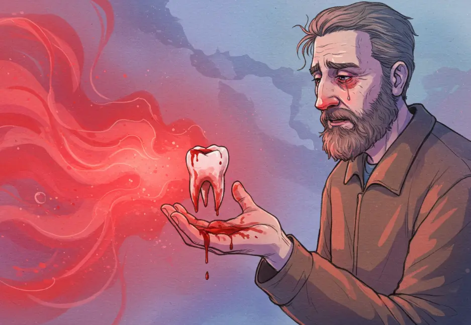 이가 빠지면서 피가 나는 꿈 해몽