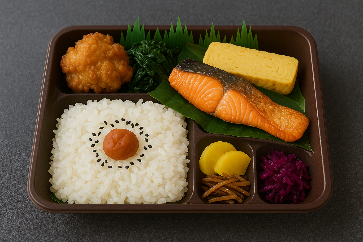 일본지역별 도시락 구성 비교