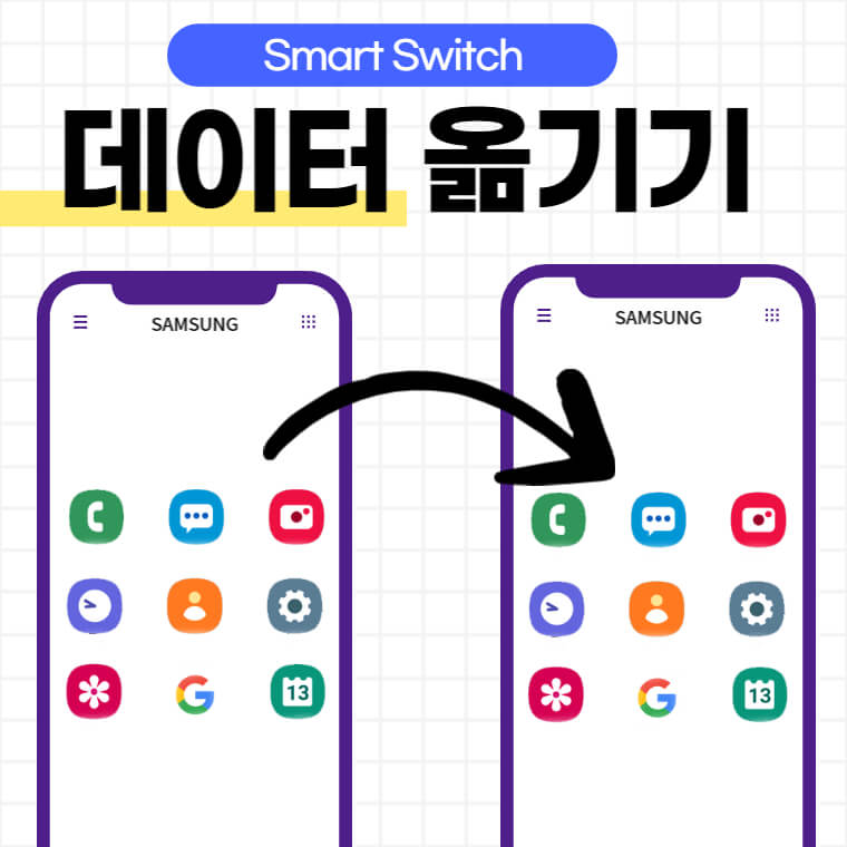삼성폰 데이터 이동 방법