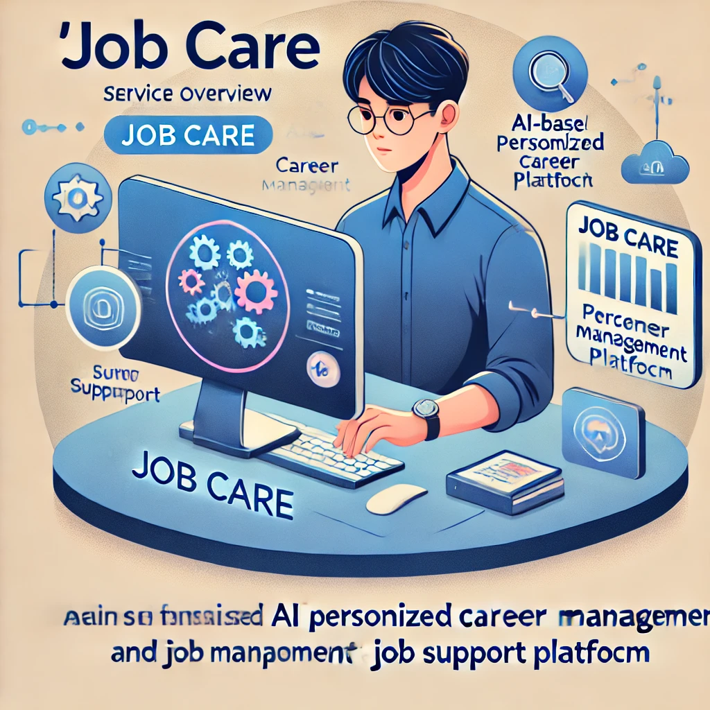 잡케어 서비스 개요 - AI 기반 맞춤형 경력 관리와 취업 지원 플랫폼