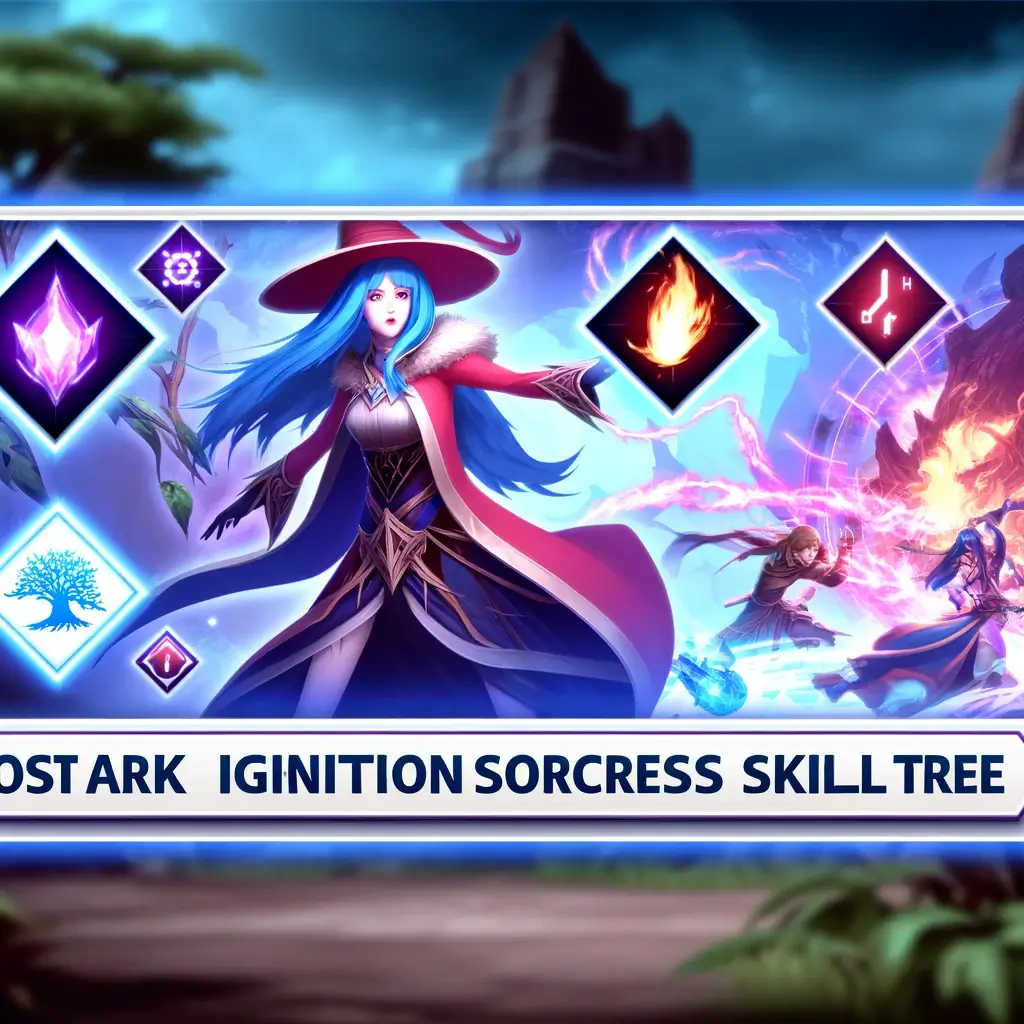 로스트아크 점화 소서리스 스킬트리