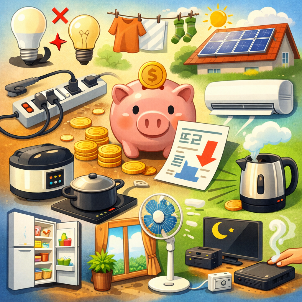 전기요금 줄이는 간단한 습관 10가지 (전기세 절약 방법 총정리) 관련 사진