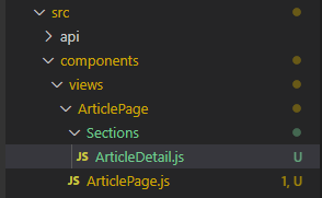 ArticlePage directory