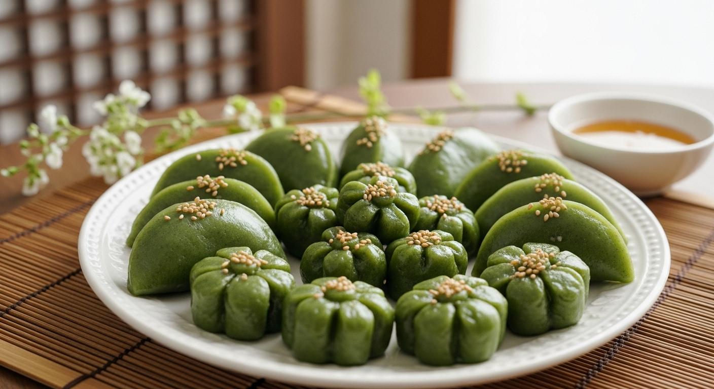 * 맛있는 송편드세요~ 맛좋은 모시송편*