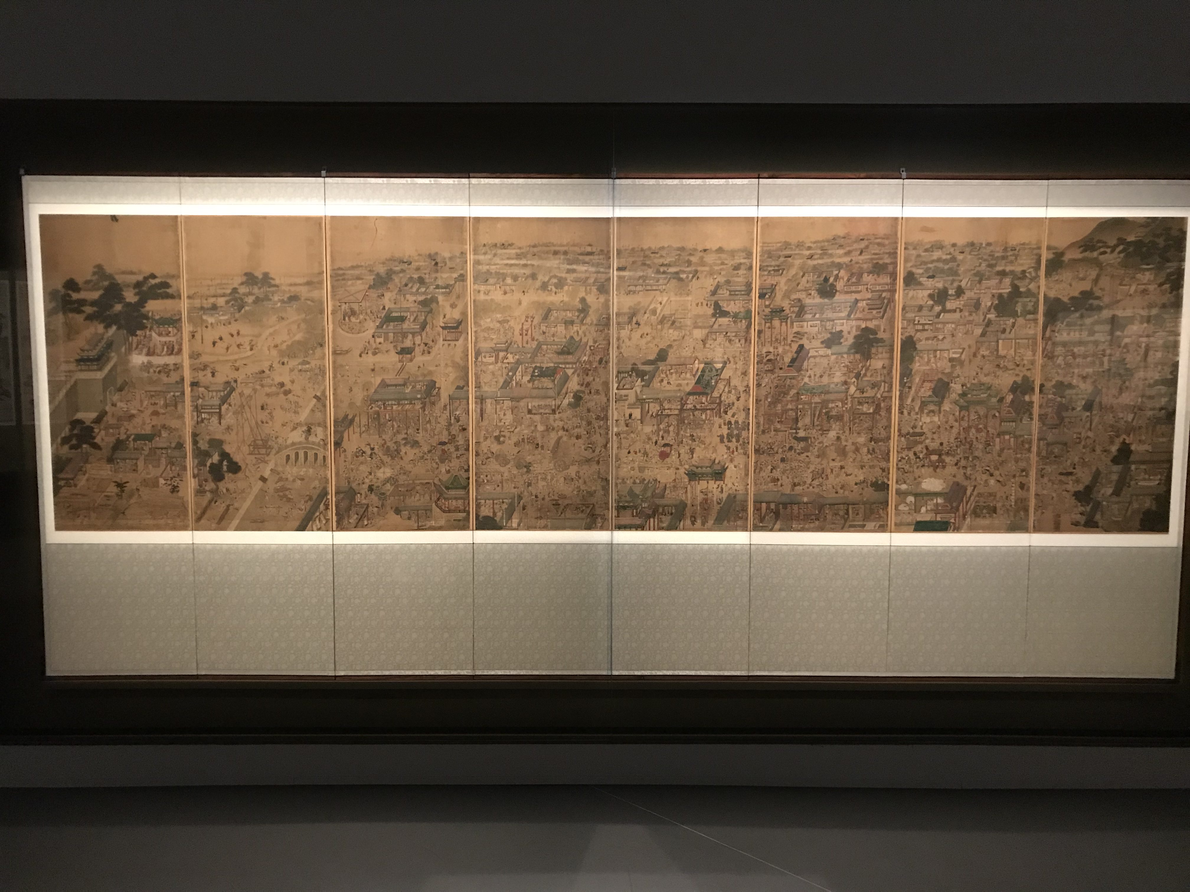 태평성시도8폭병풍