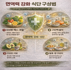 면역력 강화를 위한 암 환자 식단 구성법