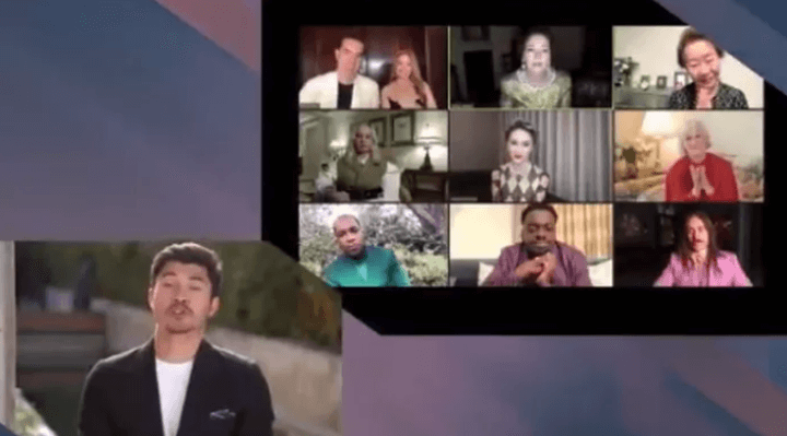 미국 배우조합상 시상식 장면