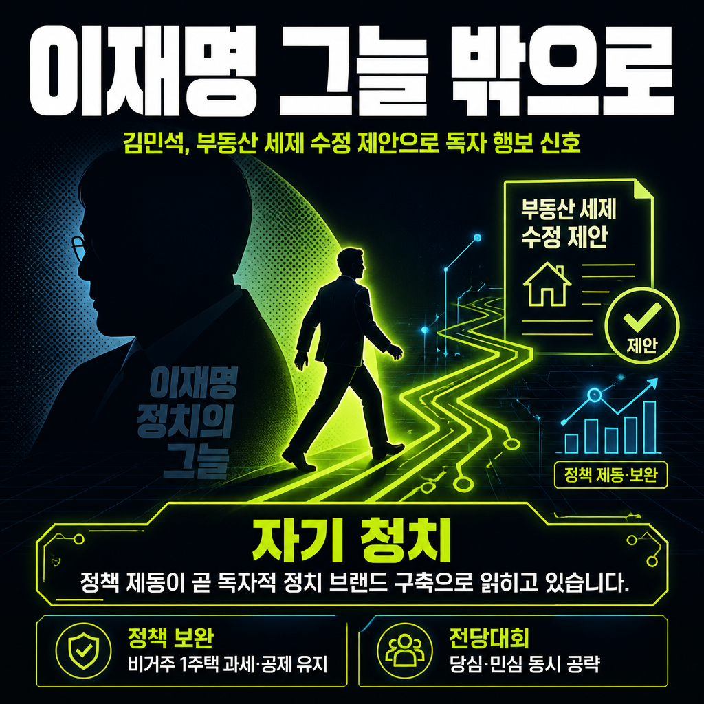 이재명 그늘 밖으로