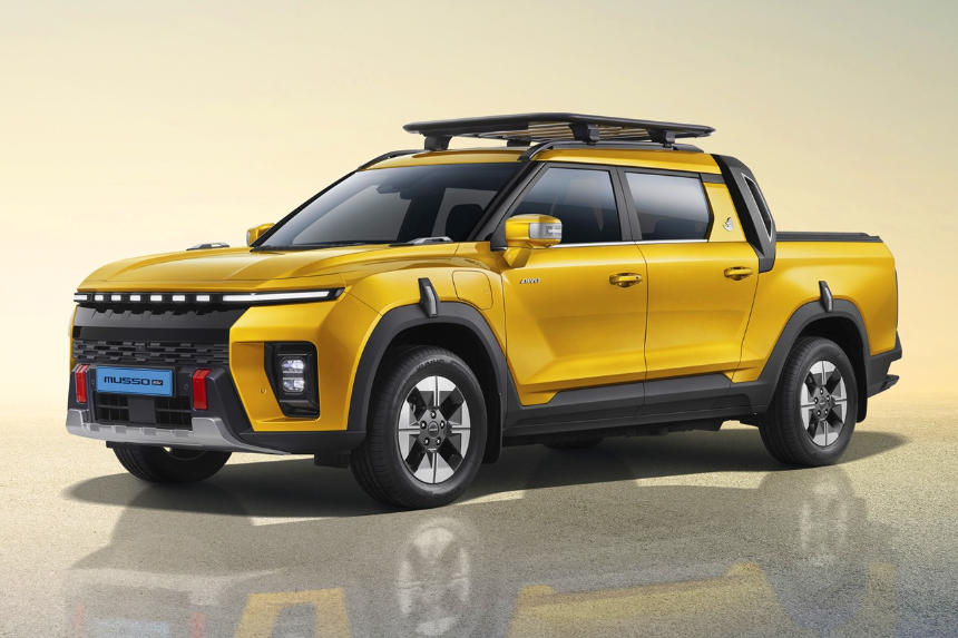 무쏘 EV - 국내 최초 전기 픽업트럭, 성능·가격·출시 일정 총정리