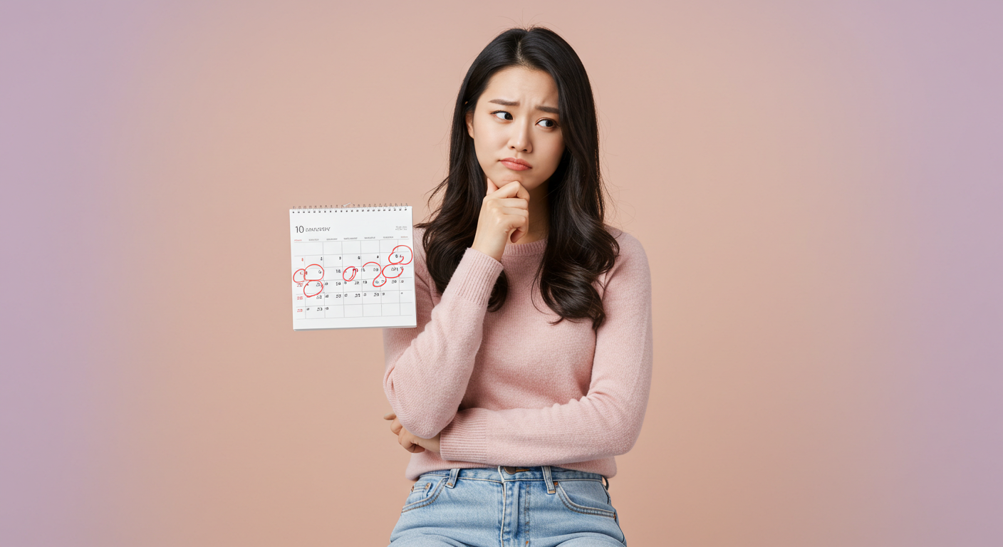 생리 아닌 출혈&#44; 배란출혈&#44; 호르몬 불균형