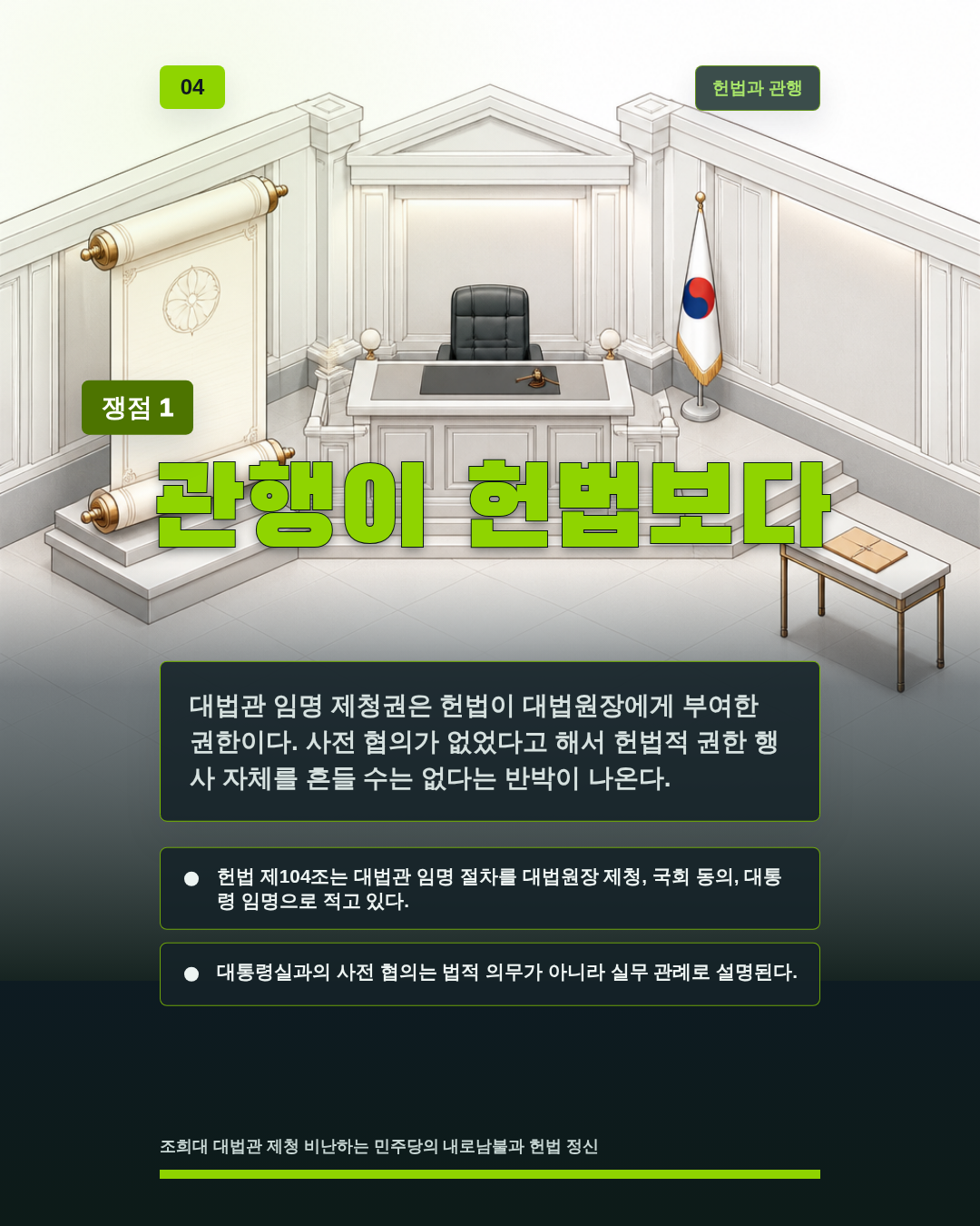 관행이 헌법보다
