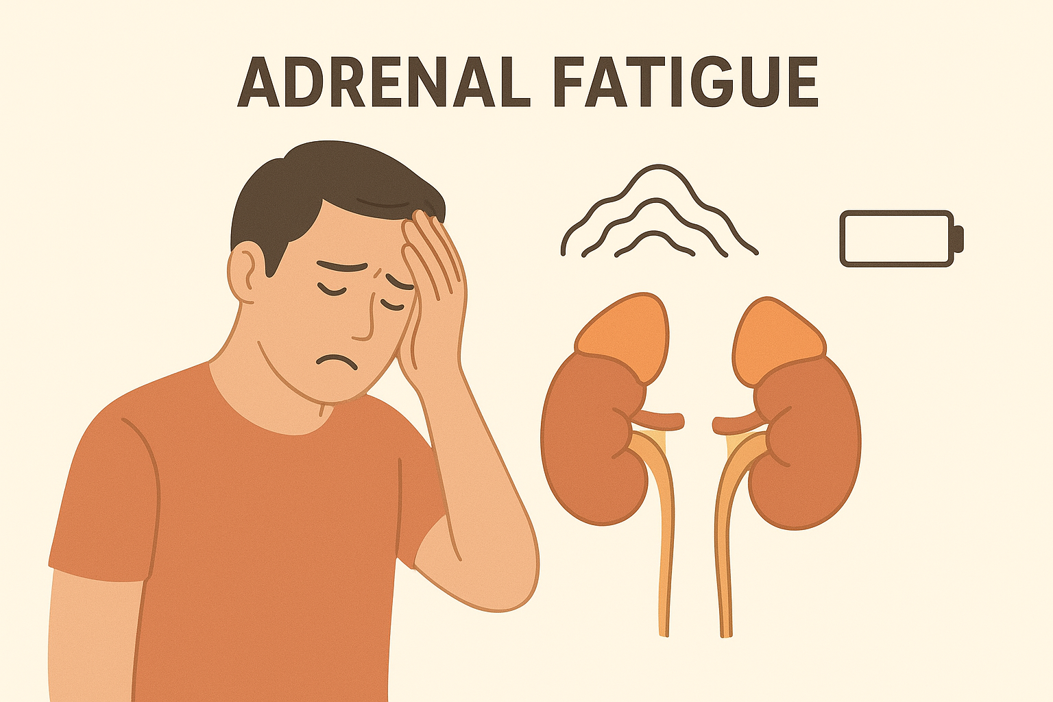 부신 고갈 관련 사진