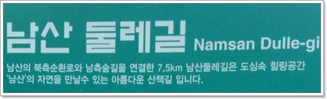 [남산둘레길 야간산행] 사람들이 잘 모르는 서울도심의 힐링 트래킹 코스