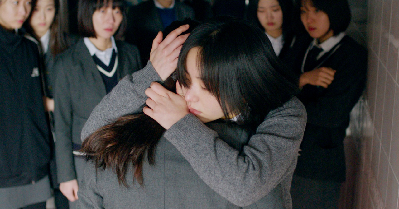 죄 많은 소녀의 한 장면