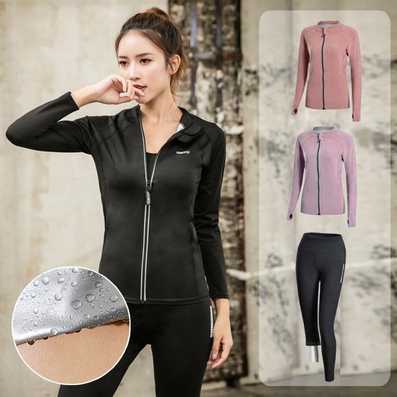 제나 여성땀복 헬스복 트레이닝복 다이어트땀복 런닝복 조깅복