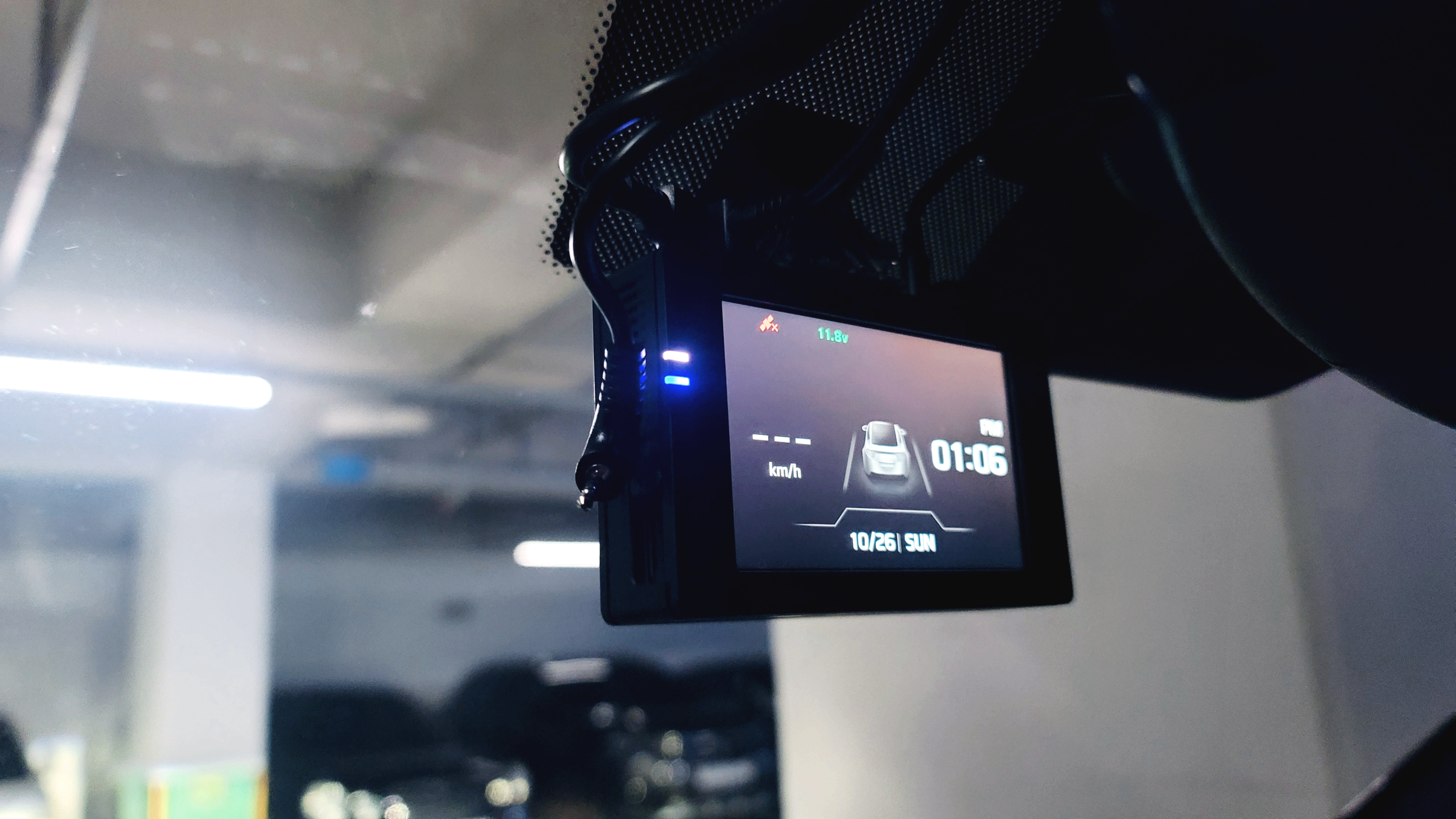 블랙박스 장착 후 메인화면 입니다.