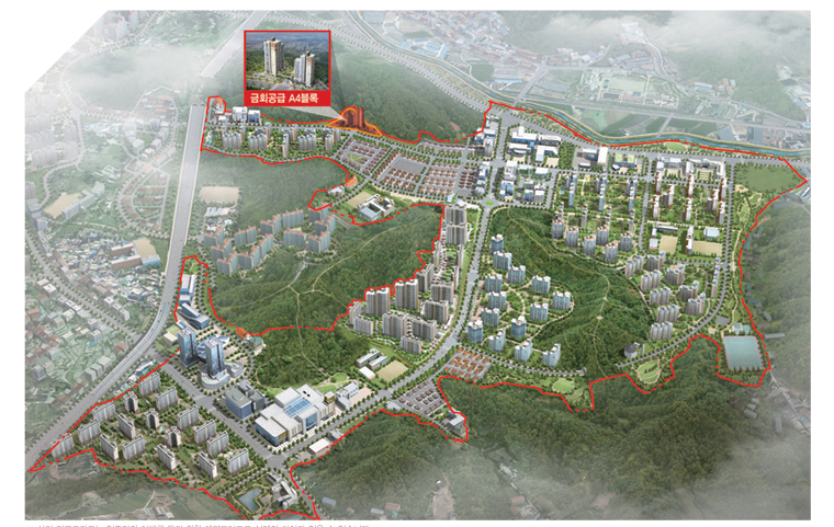LH 부천옥길8단지 지역조감도,교통망도,지구조감도 살펴보기