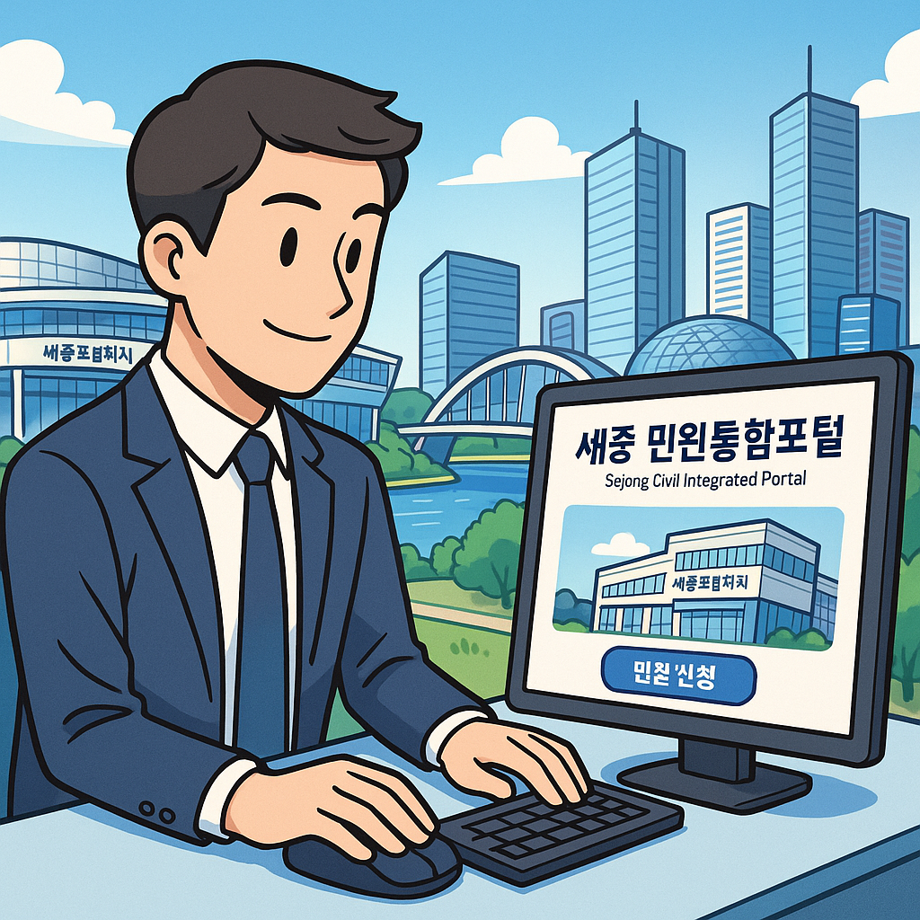 세종시민을 위한 온라인 행정