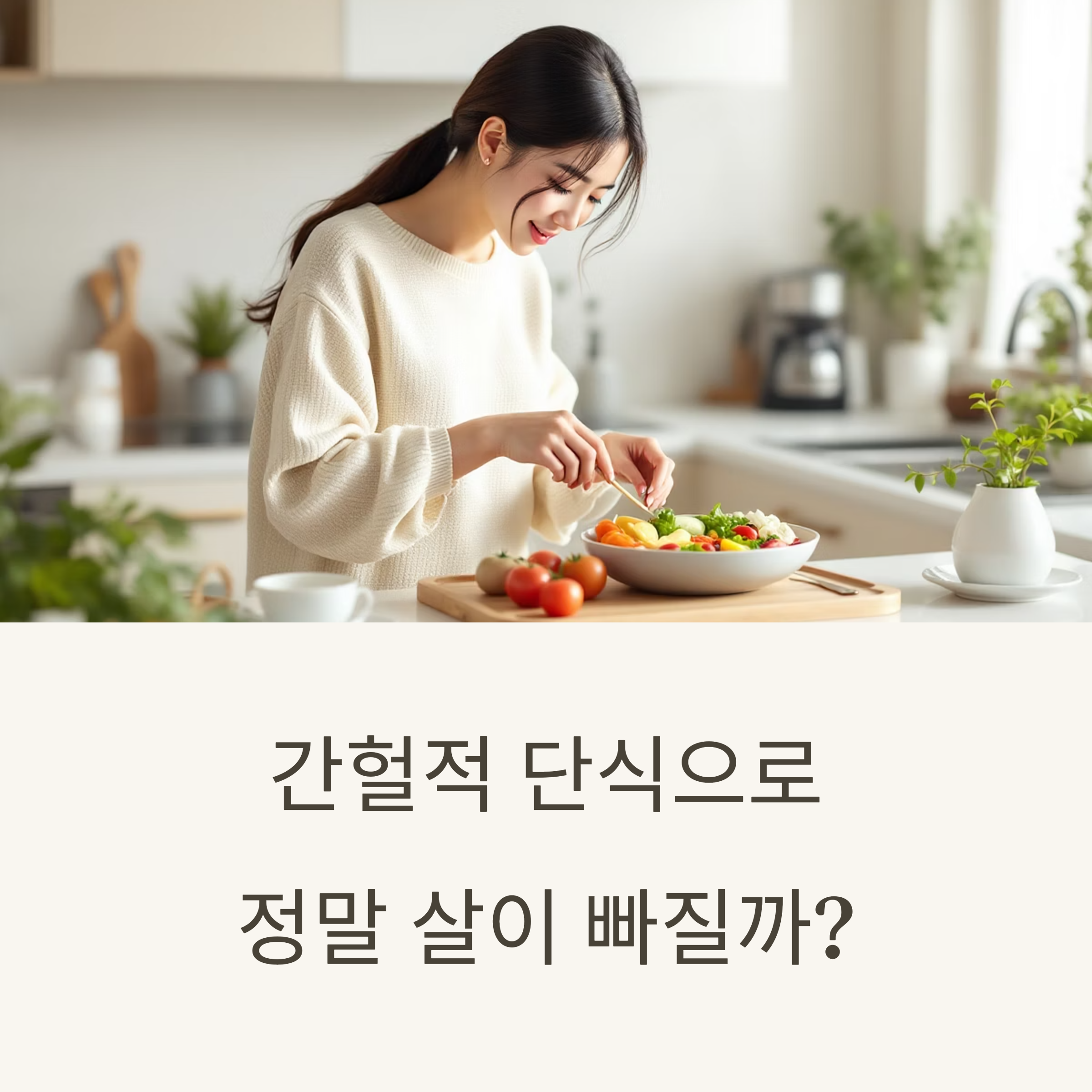간헐적 단식으로 정말 살이 빠질까?