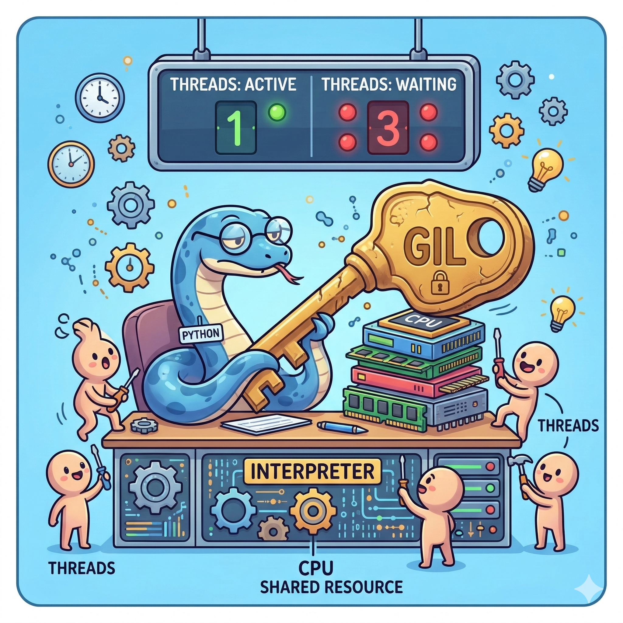GIL(Global Interpreter Lock)