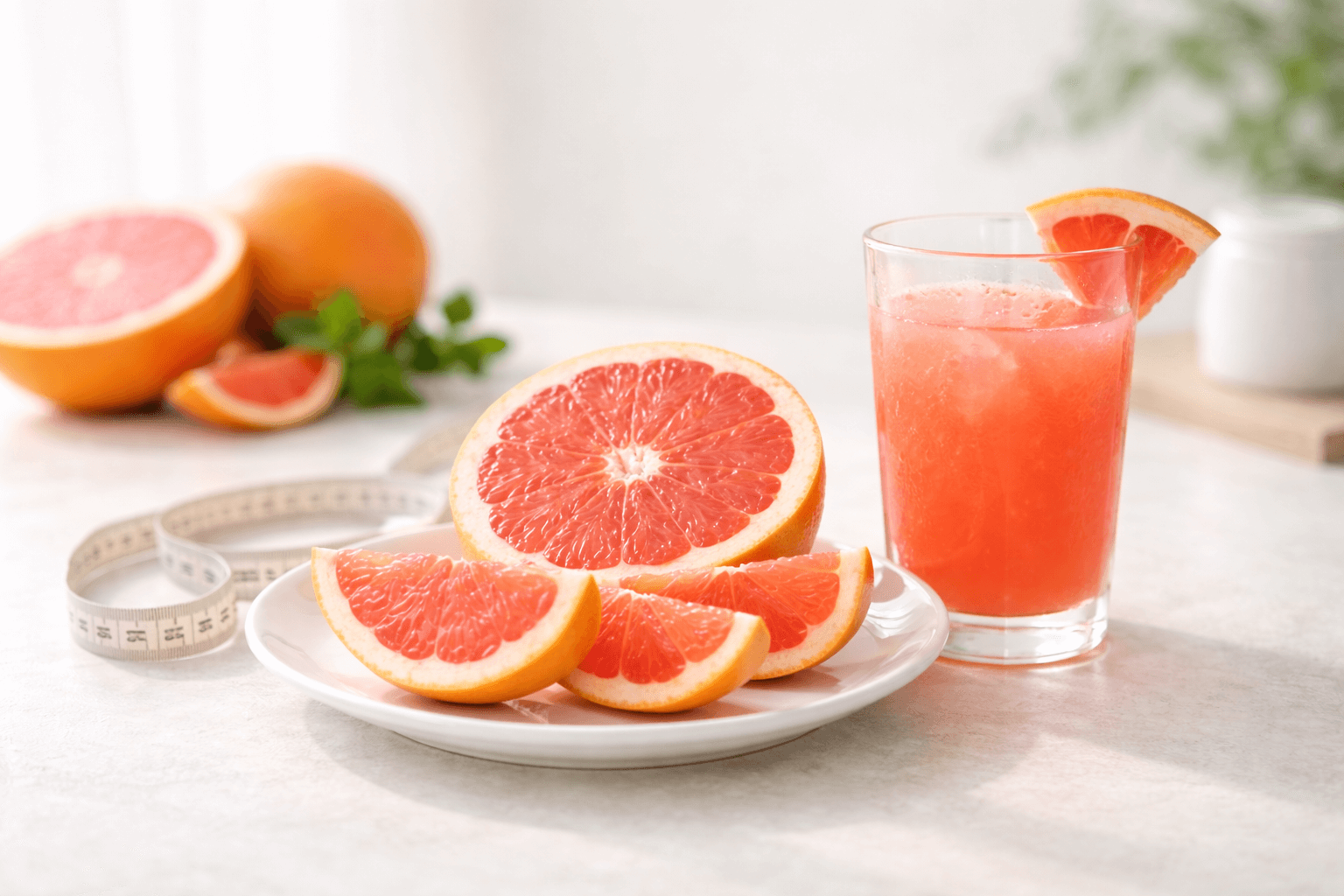 자몽: 저칼로리 과일의 대표주자