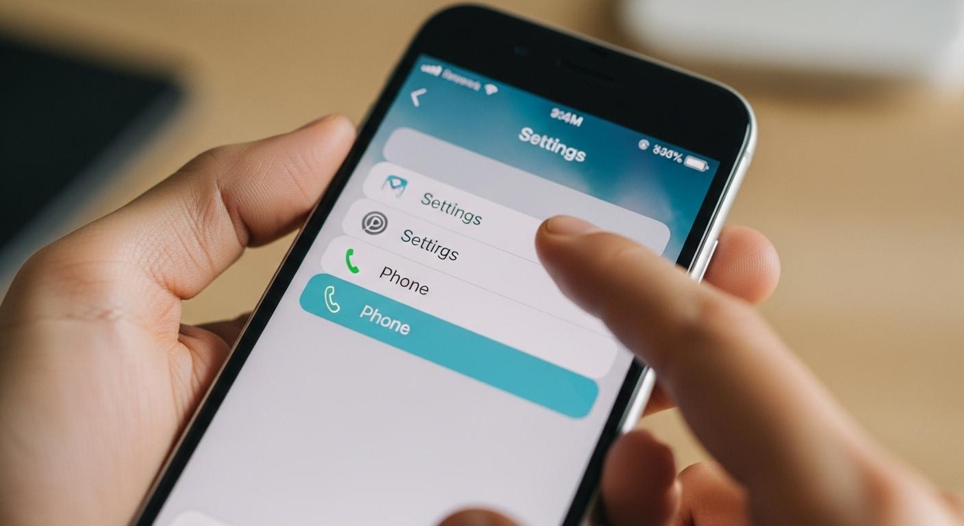 아이폰 통화녹음기능 없애기
