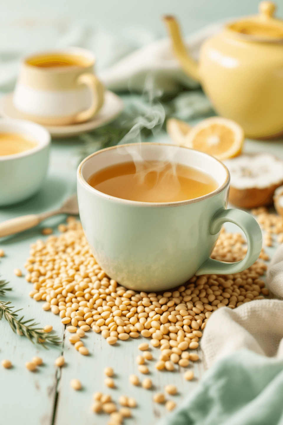 메밀차 사진입니다.