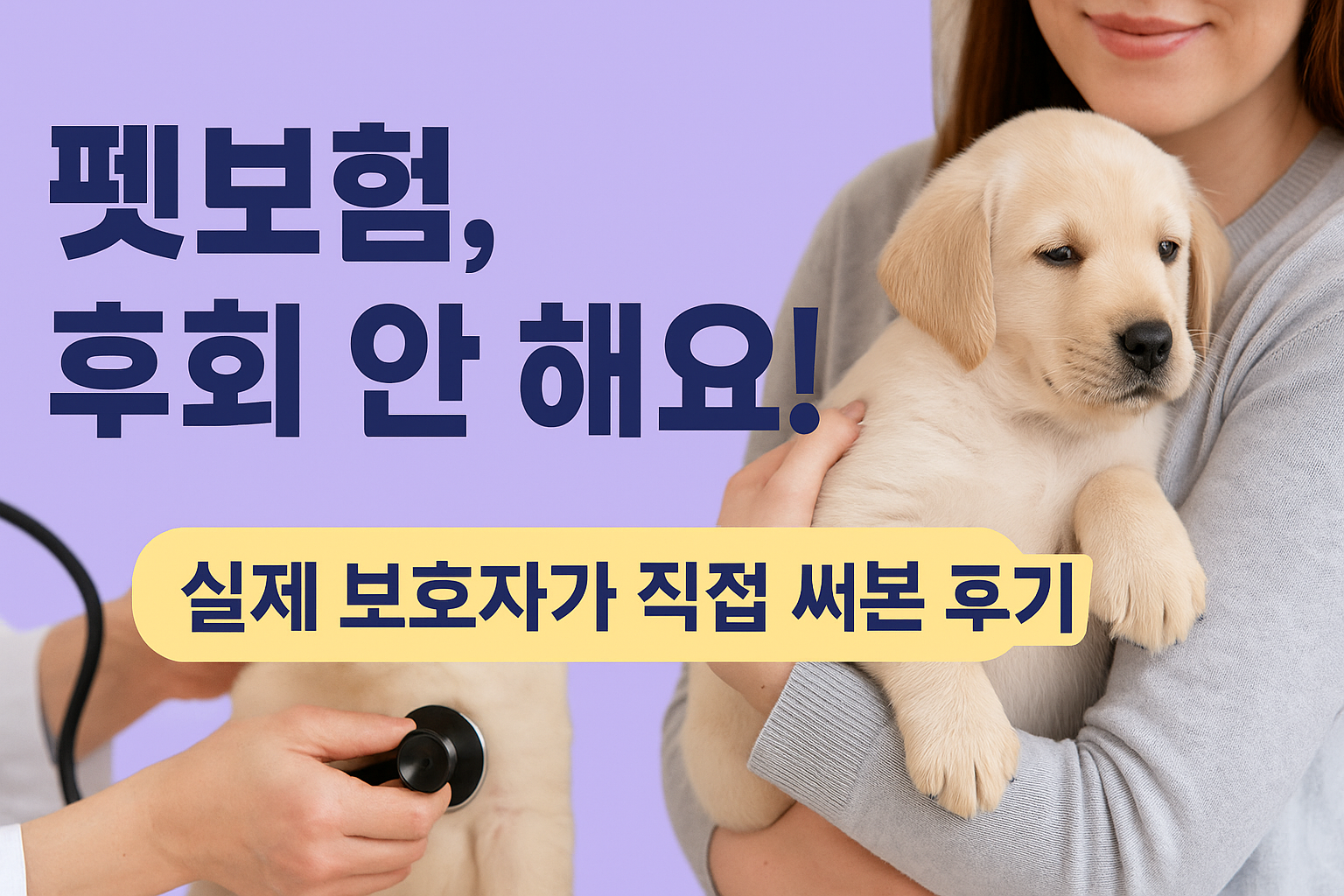 펫보험, 직접 써본 리얼 후기 사진