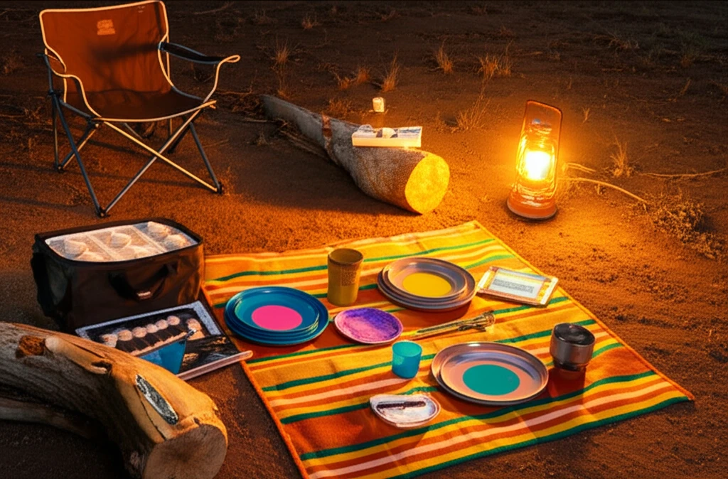 월급날, 다이소 캠핑용품으로 떠나는 