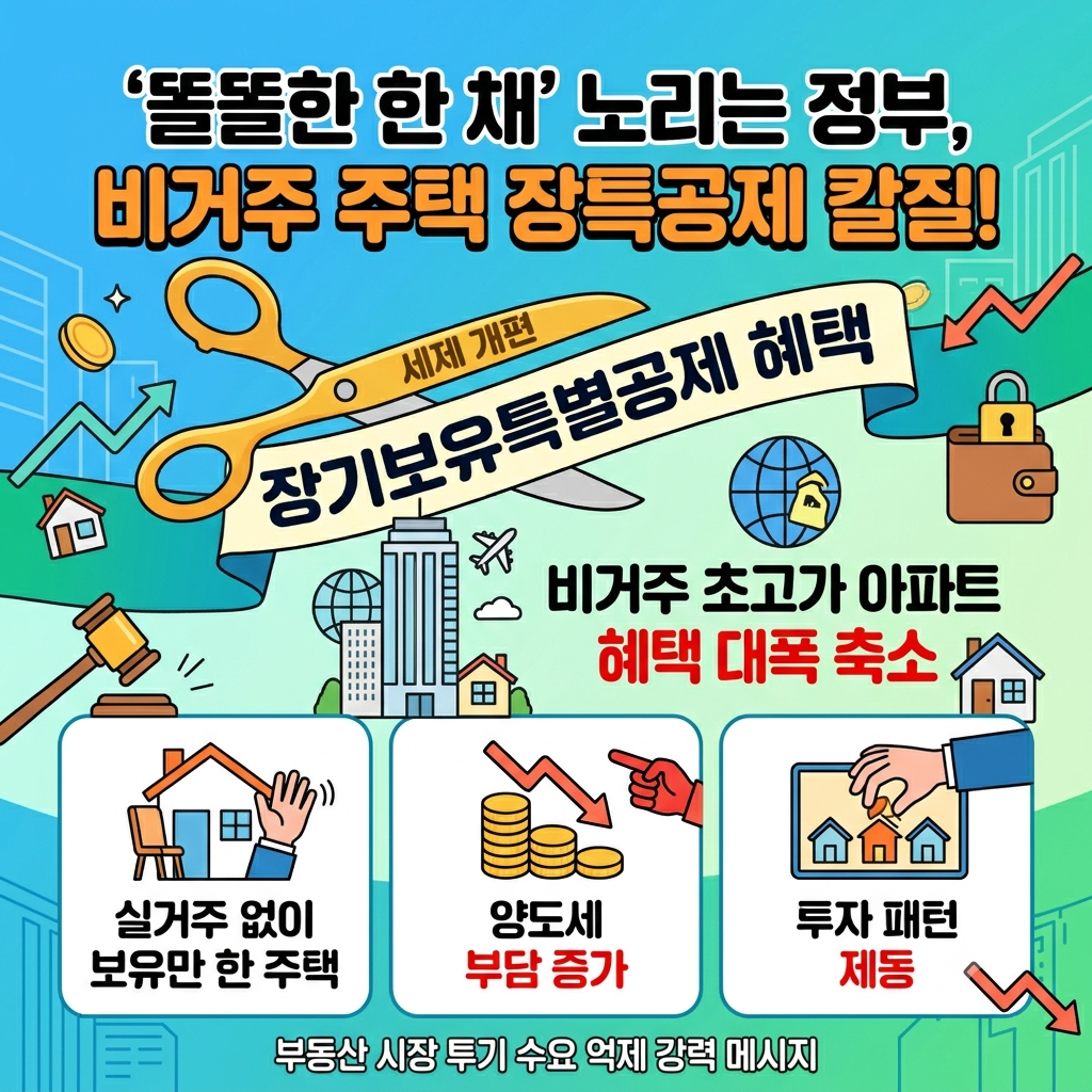 비거주 주택 장특공제 칼질